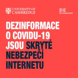 Cambridgeská univerzita vytvořila online edukační hru proti dezinformacím o covidu-19 GoViral! Nyní je dostupná i v češtině