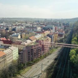 Na Vítkov se půjde pěšky lépe, nová lávka propojí Karlín s památníkem
