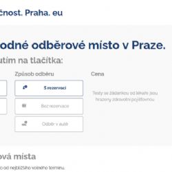 Nejbližší termíny testování na COVID-19 na jednom místě. Praha spouští nový web
