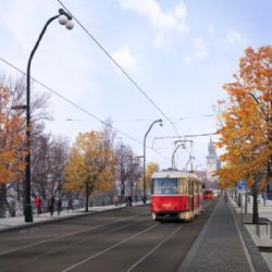 Nové zastávky a široká pěší promenáda lemovaná stromy. Začala největší proměna centra Prahy za poslední desítky let