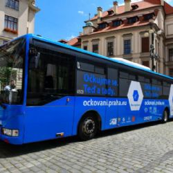 Očkovací autobus zamíří do konce srpna na Zličín, holešovické Výstaviště nebo na náplavky