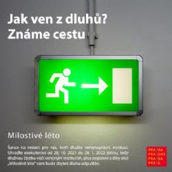 Praha a její organizace v rámci akce Milostivé léto nabídnou tisícům dlužníků možnost dostat se z exekucí