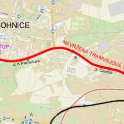 Praha chystá novou tramvajovou trať Kobylisy – Bohnice, záměr dnes schválili pražští radní