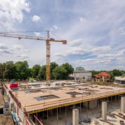 Rekonstrukce Průmyslového paláce je v bodu zlomu. Začínají stavební práce směrem do výšky