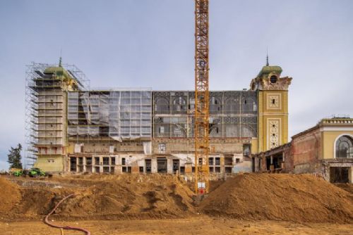 Foto: Rekonstrukce Průmyslového paláce má za sebou první rok. Další na řadě je ocelová konstrukce