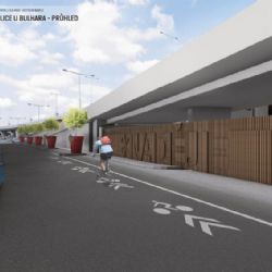 Zanedbaný prostor pod pražskou magistrálou dostane novou podobu. Změní se centrum Naděje u Bulhara a vylepšen bude i průchod na Žižkov
