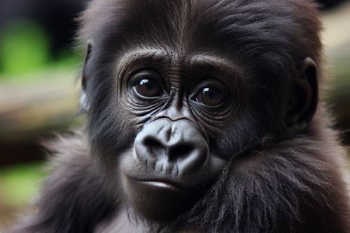 obrázek:Druhé gorilí mládě pokřtí v pražské zoo slavná primatoložka Jane Goodallová