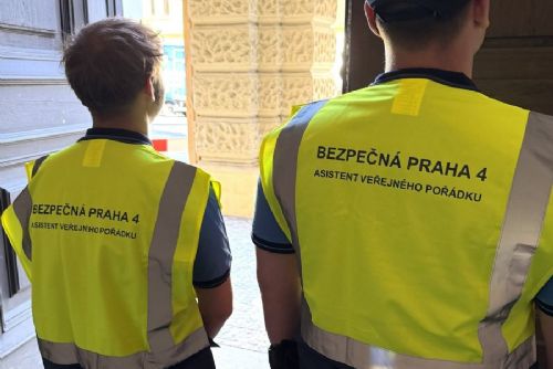 obrázek:Praha 4 posílila dohled v problémových lokalitách. Soukromé hlídky mají zvýšit bezpečnost