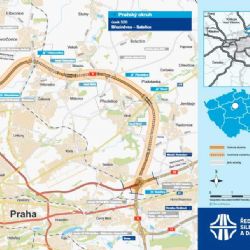 Pražský okruh: Poslední úsek povede tunely mezi Březiněvsí a Satalicemi