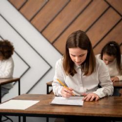 Přijímačky nanečisto: deváťáci si v Kobylisích vyzkoušeli testy CERMATu