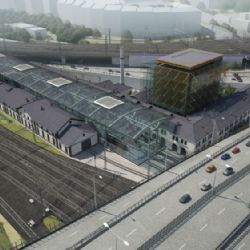 U Masarykova nádraží vznikne nové Muzeum železnice a elektrotechniky, otevření je plánováno na rok 2030