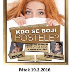 Užijte si představení Kdo se bojí postele?