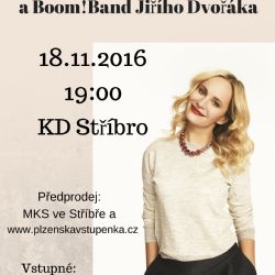 Koncert Moniky Absolonové ve Stříbře se uskuteční v listopadu