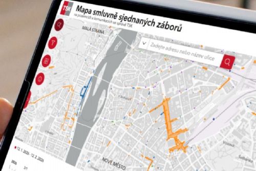 obrázek:Praha představuje interaktivní mapu záborů veřejného prostoru