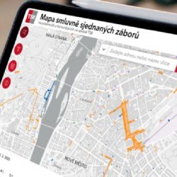 Praha představuje interaktivní mapu záborů veřejného prostoru