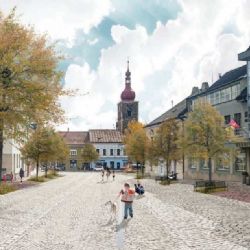 Bechyňovo náměstí v Přibyslavi čeká rekonstrukce: více zeleně, méně aut