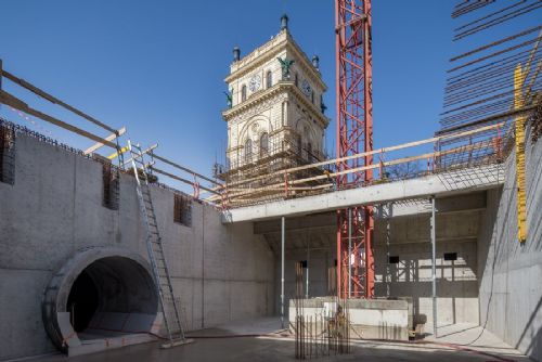 obrázek:Hydropolis na Vinohradech je v polovině rekonstrukce. Otevření centra plánují na podzim 2027