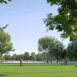 Letná se rozšíří o zeleň: parkoviště nahradí 61 nových stromů