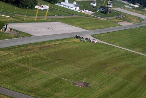 obrázek:Modernizace letiště Čáslav přesune Gripeny i L-159 na jiné základny, areál se připravuje na F-35