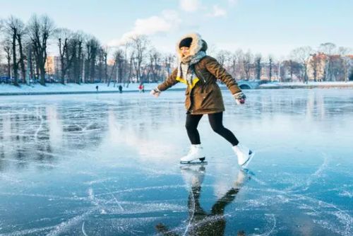 obrázek:Pozor na tenký led na pražských rybnících, varují hasiči