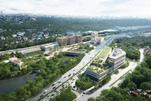 obrázek:Praha uzavřela dohodu o pozemcích u krčského nádraží. Umožní výstavbu stanice Nádraží Krč na lince D