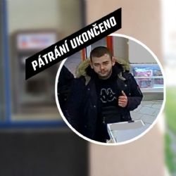 Ukončeno pátrání po muži z kamerového záznamu. Policie děkuje veřejnosti za pomoc
