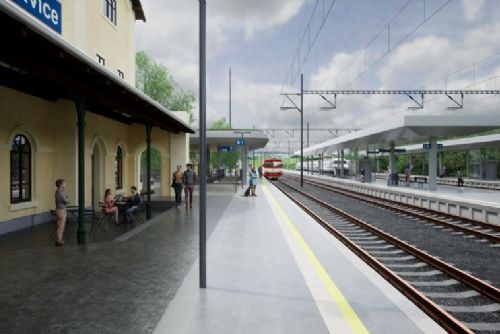 obrázek:Modernizace Praha–Kladno vstoupila do hlavní fáze. V Hostivici začaly práce na nejdelším úseku
