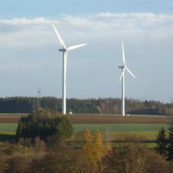 Prohlídka větrných elektráren u Věžnic