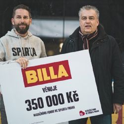 Billa věnovala nadačnímu fondu 350 tisíc korun