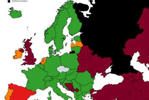 Foto: Ministerstvo zdravotnictví aktualizovalo cestovatelský semafor, Španělsko bude nově v červené kategorii