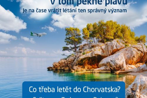 Foto: Zážitky na vás čekají v Chorvatsku. Cestujte letadlem rychle, komfortně a hlavně bezpečně