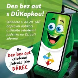 Bezplatná veřejná doprava v Ústeckém kraji oslaví Den bez aut
