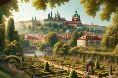 obrázek:Setkání v Zahradách pod Pražským hradem
