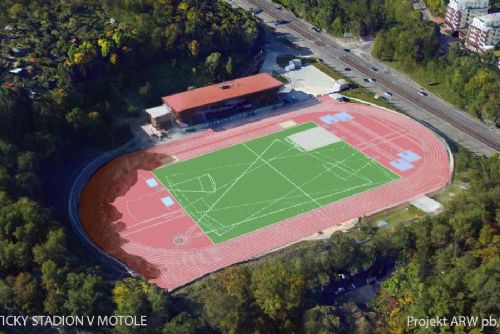 obrázek:V Motole vznikne atletický stadion, Praha koupila areál a investuje přes 300 milionů