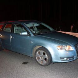 Honička na D5 - řidič Audi unikl, tři spolujezdci zadrženi