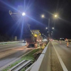 Noční opravy na D10 a Pražském okruhu minimalizují dopravní zácpy