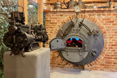 obrázek:Parní stroj z roku 1895 ožije v Lobči v nové expozici pivovaru