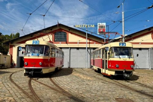 obrázek:Praha nasazuje opravené tramvaje T3 6312 a 7122. Retro vozy vyjedou na linku 23 od 22. srpna 2026