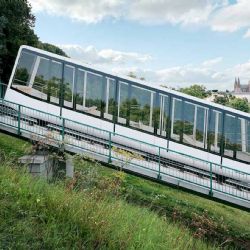 Rekonstrukce petřínské lanovky: Nové koleje a unikátní designové vozy