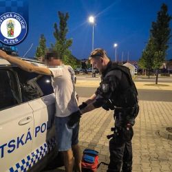 Strážníci v Plzni poznali hledané tváře. Našli chlapce na útěku z DDU i muže v celostátním pátrání