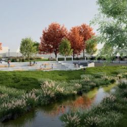 Velké Meziříčí chystá náplavku u soutoku Balinky a Oslavy. Projekt čeká na stavební povolení