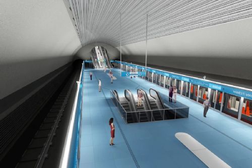 obrázek:DPP hledá organizátora architektonické soutěže pro stanice metra D Náměstí Míru a Náměstí Bratří Synků