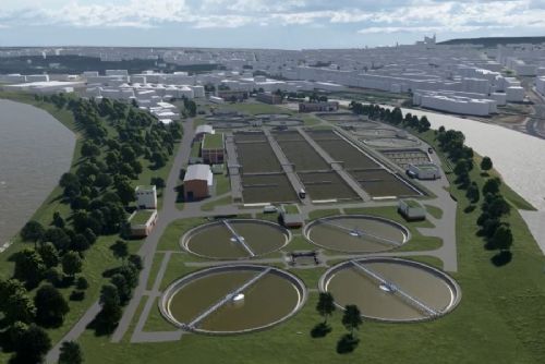 obrázek:Praha se připravuje na zahájení rekonstrukce čistírny na Císařském ostrově za 4,78 mld.